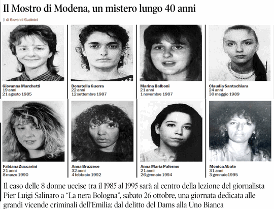 8 Evidenti Fenotipi Lucesco Emiliani, 16 Novembre 2025